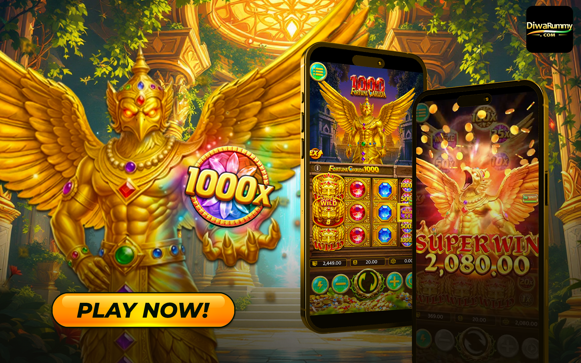 Diwa Rummy cashier and UPI hygiene banner Diwa Rummy